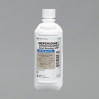 5 Box Meperidine Hydrochloride 50mg/5mL Oral Solution - by ROXANE LABORATORIES