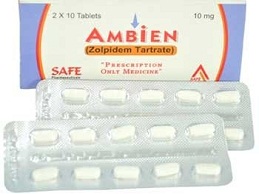 Ambien (Zolpidem Tartrate) 10mg (100 Pills)