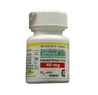 Opana (Oxymorphone Hydrochloride) 40mg (100 Pills)