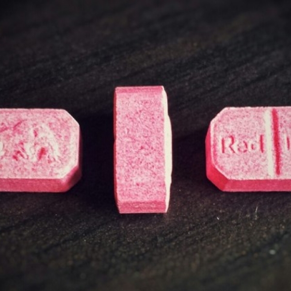 100 Pills Pink Red Bull XTC MDMA 270+mg Pills (replacement for Green Minion...