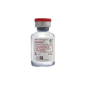 Ketalar (Ketamine HCL) 100mg/ml injection
