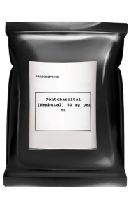 Pentobarbital (Nembutal) 50 mg per mL