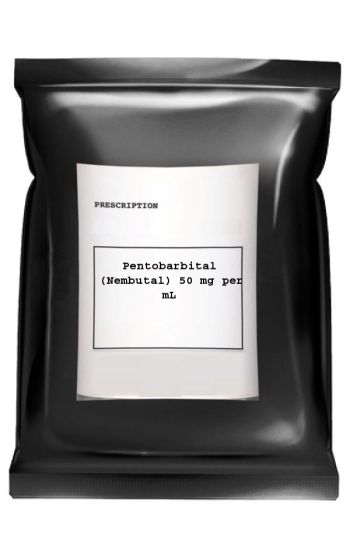 Pentobarbital (Nembutal) 50 mg per mL